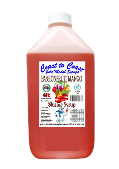 #3 Coast to Coast Gold Medal Syrups®, 4ltr, Premium Slushie Syrup