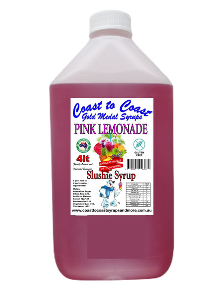 #3 Coast to Coast Gold Medal Syrups®, 4ltr, Premium Slushie Syrup