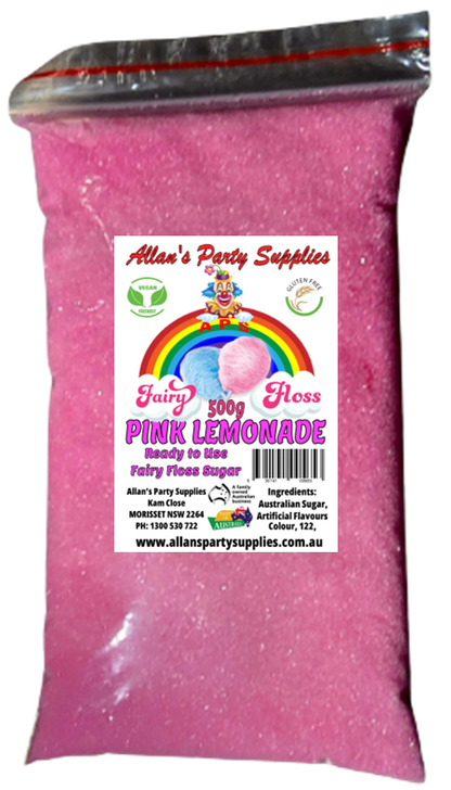 #2 APS, Ready to use Fairy Floss Sugar, 500g Bags, You Choose Your Flavours