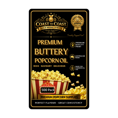 📦 Popcorn Bags 500 pack - Coast to Coast Gold Medal Syrups®