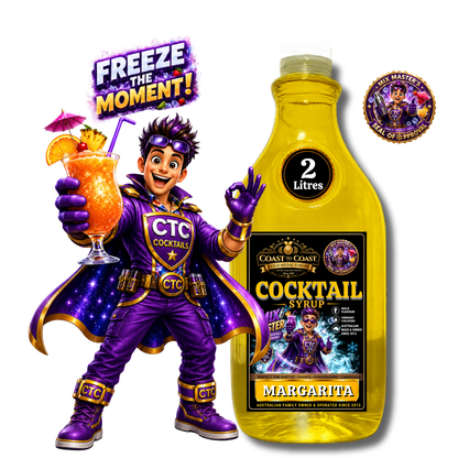 Premium Margarita Cocktail Syrups 4ltr - Coast to Coast Gold Medal Syrups®