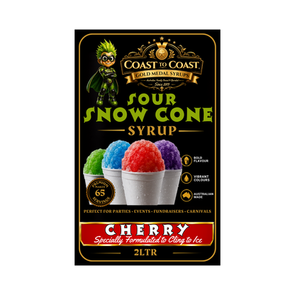 Premium Sour Bubble Gum 2ltr - Coast to Coast Gold Medal Syrups®