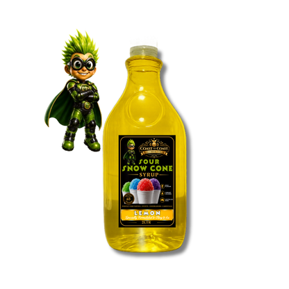 Premium Sour Lemon 2ltr - Coast to Coast Gold Medal Syrups®