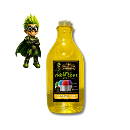 Premium Sour Pineapple 2ltr - Coast to Coast Gold Medal Syrups®