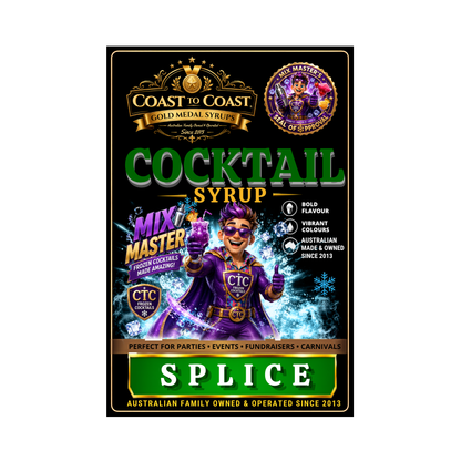 Premium Splice Cocktail Syrups 2ltr - Coast to Coast Gold Medal Syrups®