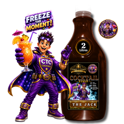 Premium The Jack Cocktail Syrups 2ltr - Coast to Coast Gold Medal Syrups®