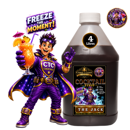 Premium The Jack Cocktail Syrups 4ltr - Coast to Coast Gold Medal Syrups®