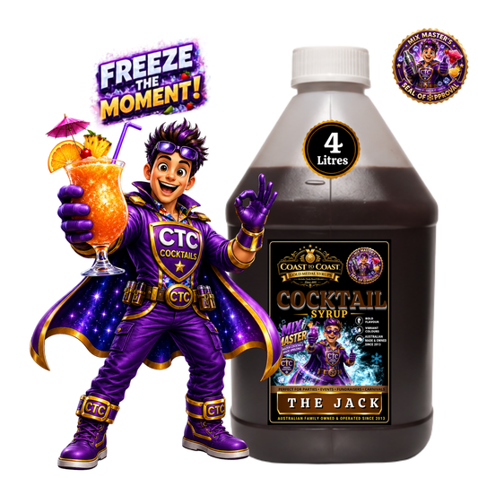 Premium The Jack Cocktail Syrups 4ltr - Coast to Coast Gold Medal Syrups®