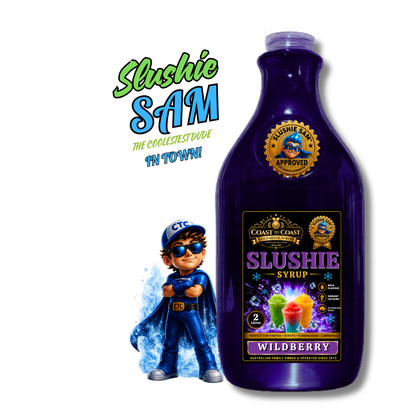 Premium Wildberry Slushie Syrups 2ltr - Coast to Coast Gold Medal Syrups2