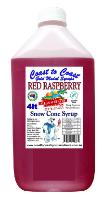 #6 Coast to Coast Gold Medal Syrup®, Premium Snow Cone Syrup 4ltr