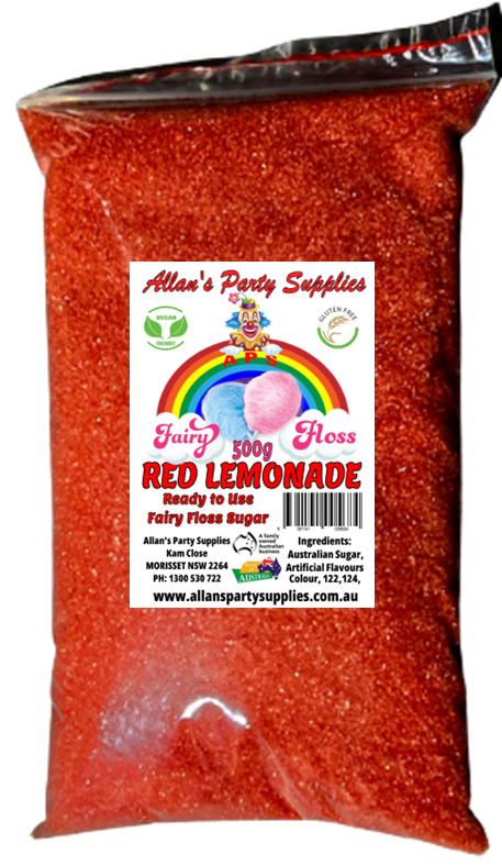 #2 APS, Ready to use Fairy Floss Sugar, 500g Bags, You Choose Your Flavours