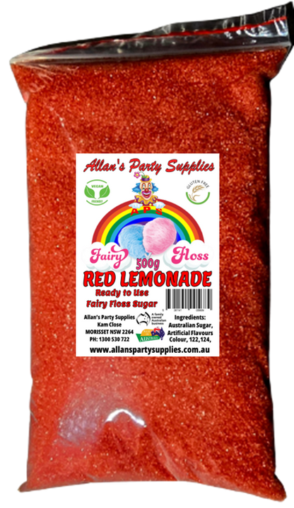 #2 APS, Ready to use Fairy Floss Sugar, 500g Bags, You Choose Your Flavours