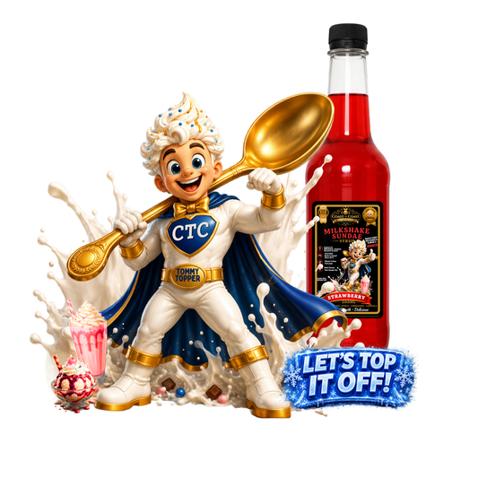 Strawberry, Milkshake/Sundae toppings 500ml  - Coast to Coast Gold Medal Syrups®