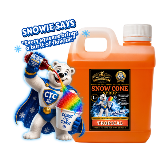 Tropical Snow Cone Syrups 1ltr - Coast to Coast Gold Medal Syrups®
