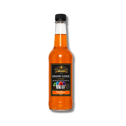 Tropical Snow Cone Syrups 250ml - Coast to Coast Gold Medal Syrups®