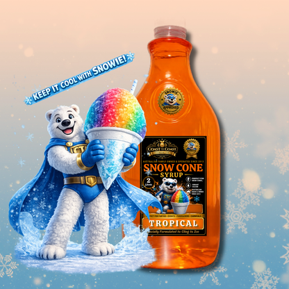 Tropical Snow Cone Syrups 2ltr - Coast to Coast Gold Medal Syrups®