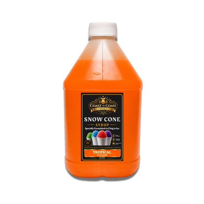 Tropical Snow Cone Syrups 4ltr - Coast to Coast Gold Medal Syrups®