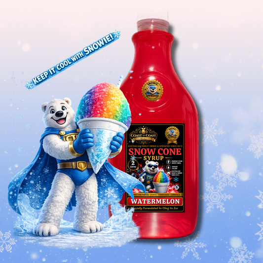 Watermelon Snow Cone Syrups 2ltr - Coast to Coast Gold Medal Syrups®