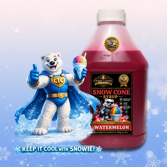 Watermelon Snow Cone Syrups 4ltr - Coast to Coast Gold Medal Syrups®