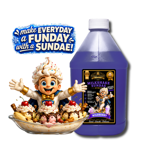 Wildberry, Milkshake-Sundae Toppings 4ltr - Coast to Coast Gold Medal Syrups®