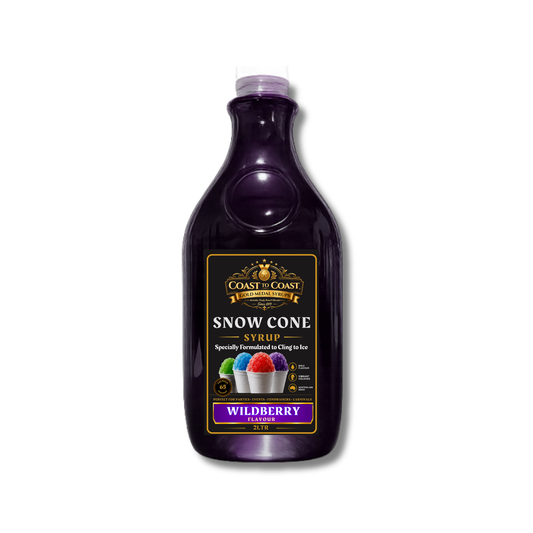 Wildberry Snow Cone Syrups 2ltr - Coast to Coast Gold Medal Syrups®
