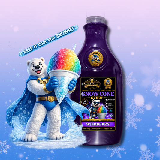 Wildberry Snow Cone Syrups 2ltr - Coast to Coast Gold Medal Syrups®