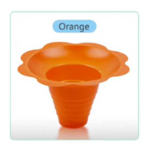 #7 Snow Cone Cups, 50pk Snow Cone/Ice Cream Flower Cups,