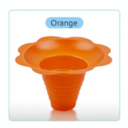 #7 Snow Cone Cups, 50pk Snow Cone/Ice Cream Flower Cups,