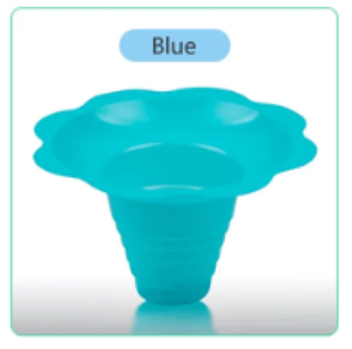 #7 Snow Cone Cups, 50pk Snow Cone/Ice Cream Flower Cups,