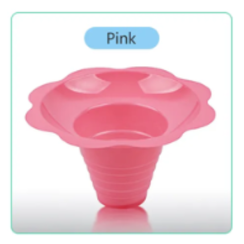 #7 Snow Cone Cups, 50pk Snow Cone/Ice Cream Flower Cups,