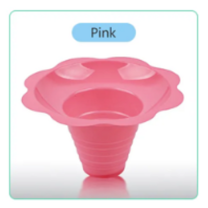 #7 Snow Cone Cups, 50pk Snow Cone/Ice Cream Flower Cups,