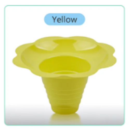 #7 Snow Cone Cups, 50pk Snow Cone/Ice Cream Flower Cups,