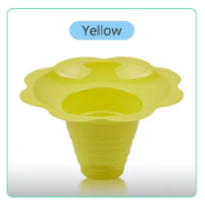 #7 Snow Cone Cups, 50pk Snow Cone/Ice Cream Flower Cups,