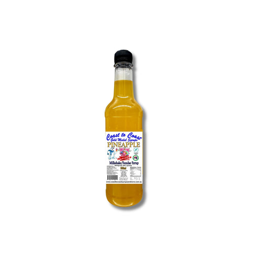 #1 Pineapple, Milkshake/Sundae toppings 500ml, Coast to Coast Gold Medal Syrups®