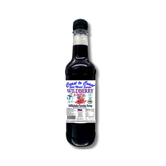 #1 Wildberry, Milkshake/Sundae toppings 500ml, Coast to Coast Gold Medal Syrups®