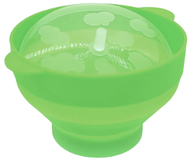 #6 APS, High Quality Microwave Popcorn Bowl Bucket Silicone DIY Popcorn Maker with Lid